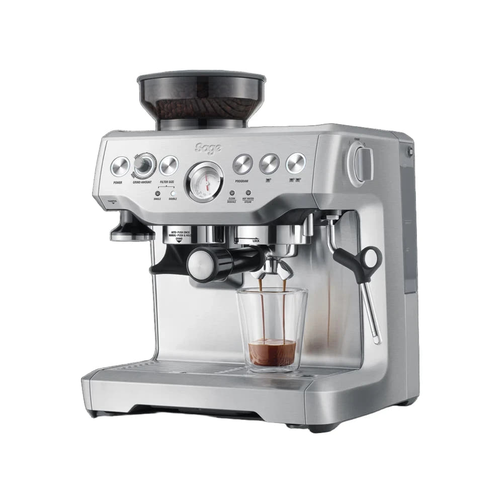 Sage The Barista Express – Espresso Machine with Integrated Grinder, PID Temperature Control, Manual Milk Texturing & 16 Grind Settingsz - COOLBABY