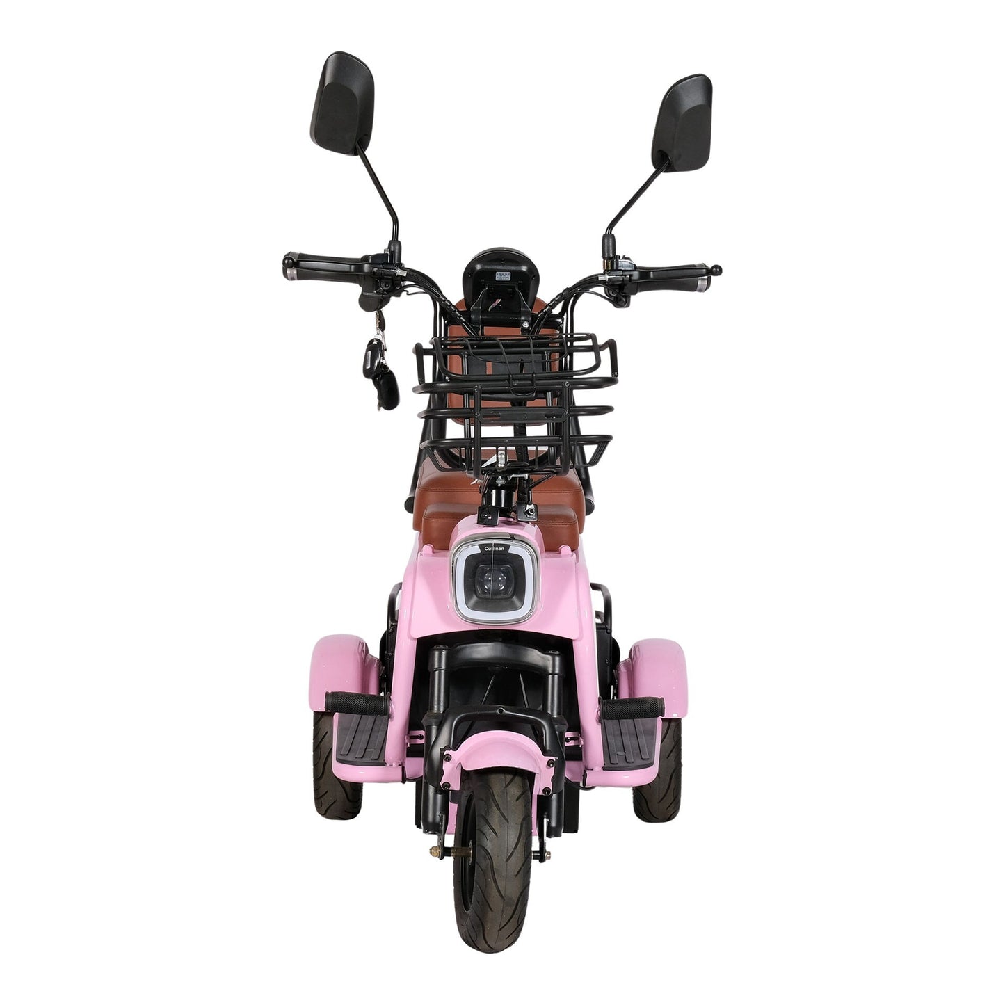 Chenxn 3 Wheel Electric Scooter Bike, 500W, Pink - COOLBABY