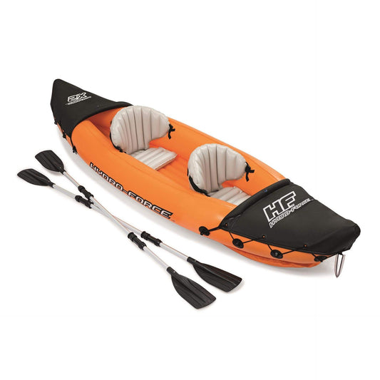 Lakobos Inflatable Rubber Rowing Kayak, Multicolor - COOLBABY