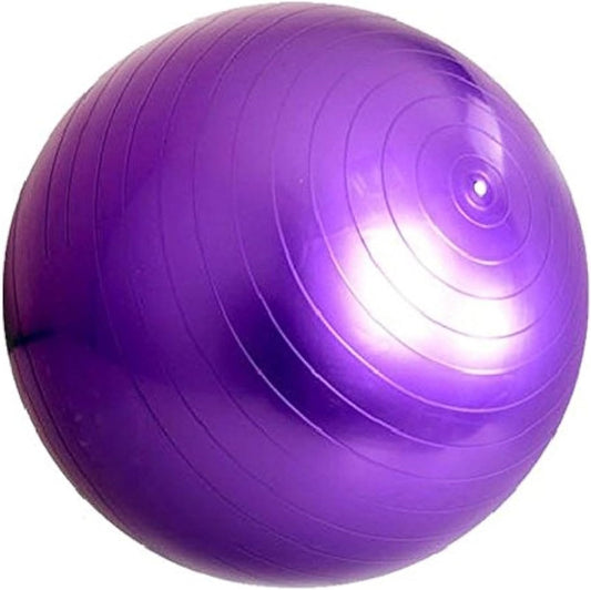 COOLBABY NW004-WAA Elevate Your Workout with our 65cm Purple Yoga Ball - COOLBABY