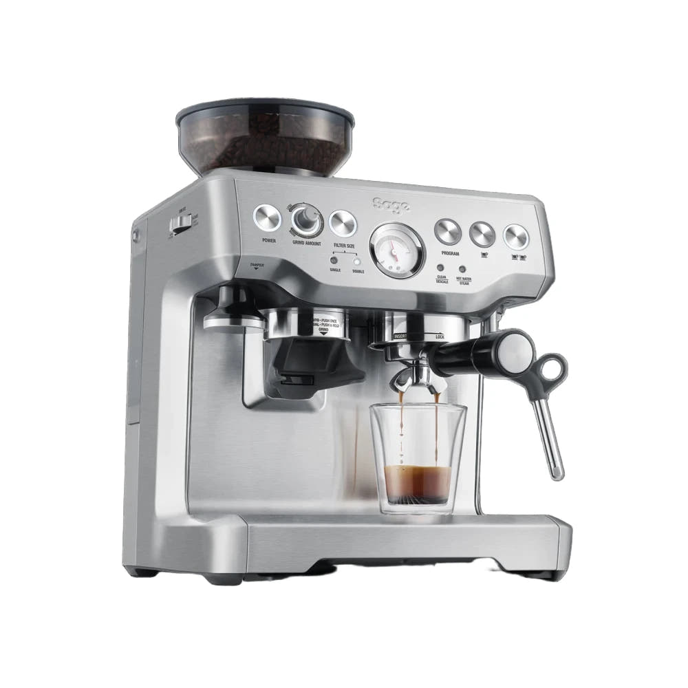 Sage The Barista Express – Espresso Machine with Integrated Grinder, PID Temperature Control, Manual Milk Texturing & 16 Grind Settingsz - COOLBABY