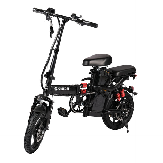 Chenxn 2 Seater Electric Scooter, Black - COOLBABY