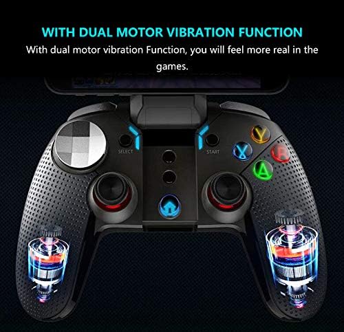 COOLBABY ‎IPESBBY05-SBN Dual Motor Vibration Gaming Controller - COOLBABY