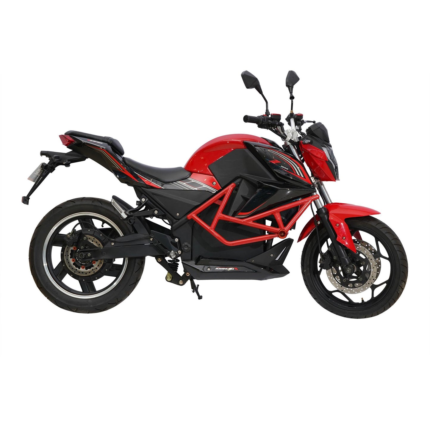 Chenxn Racing Electric Bike Z1000 with Rechargeable Battery, Red & Black - COOLBABY