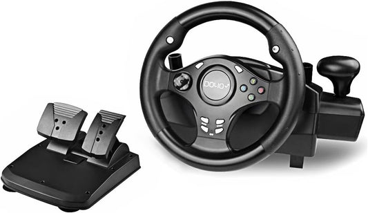 COOLBABY ZJJA95-YK High-Performance Racing Wheel for PC, PS4, Xbox, and More - COOLBABY