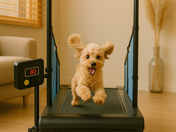 PawRunner Dog Treadmill – Indoor Dog Running Machine for Small & Medium Dogs up to 130 lbs, Quiet Pet Treadmill with Remote Control & Safety Features