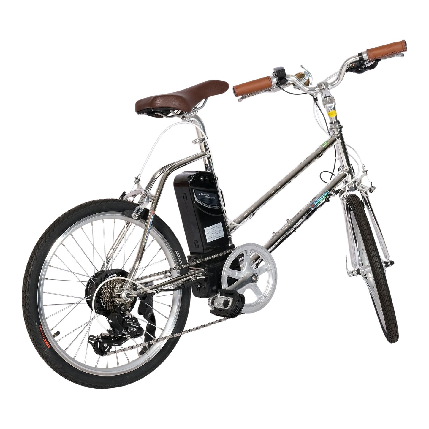 Chenxn Electric Bicycle With Pedal & Light, 350W - COOLBABY