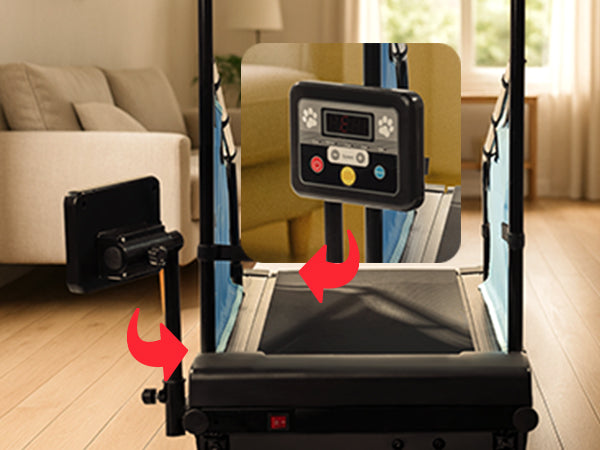 PawRunner Dog Treadmill – Indoor Dog Running Machine for Small & Medium Dogs up to 130 lbs, Quiet Pet Treadmill with Remote Control & Safety Features