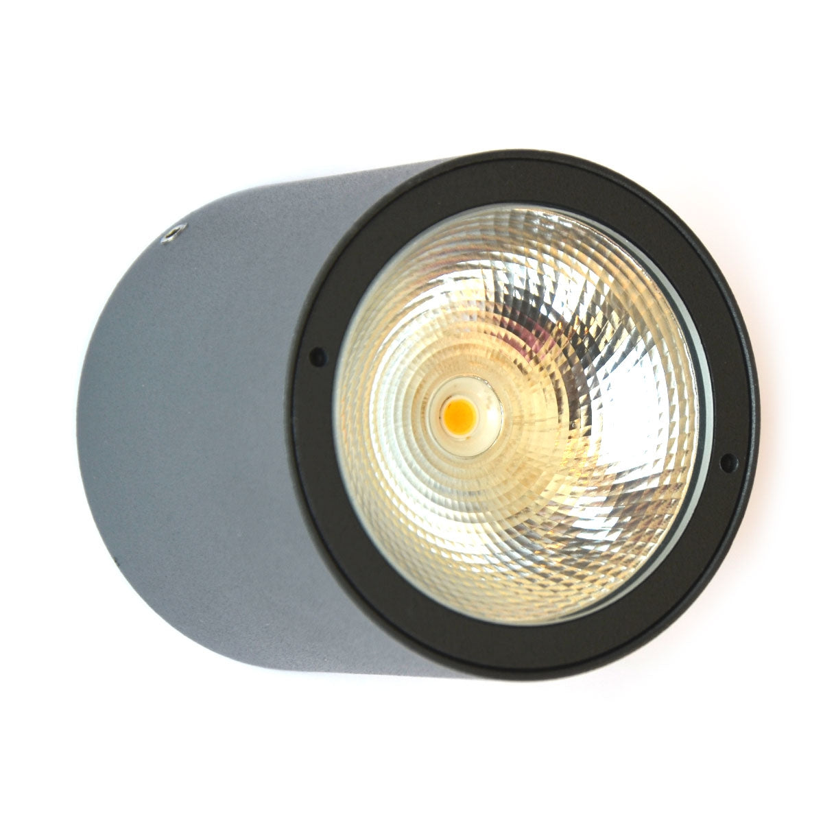 Outdoor Surface Ceiling Light 7W IP54 3000K - Black