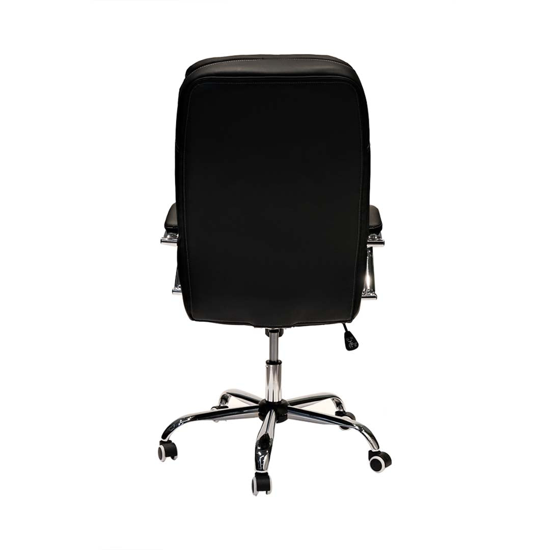 COOLBABY High Back PU Leather Ergonomic Office Chair with Adjustable Height and Tilt Mechanism - 1121-H - COOLBABY