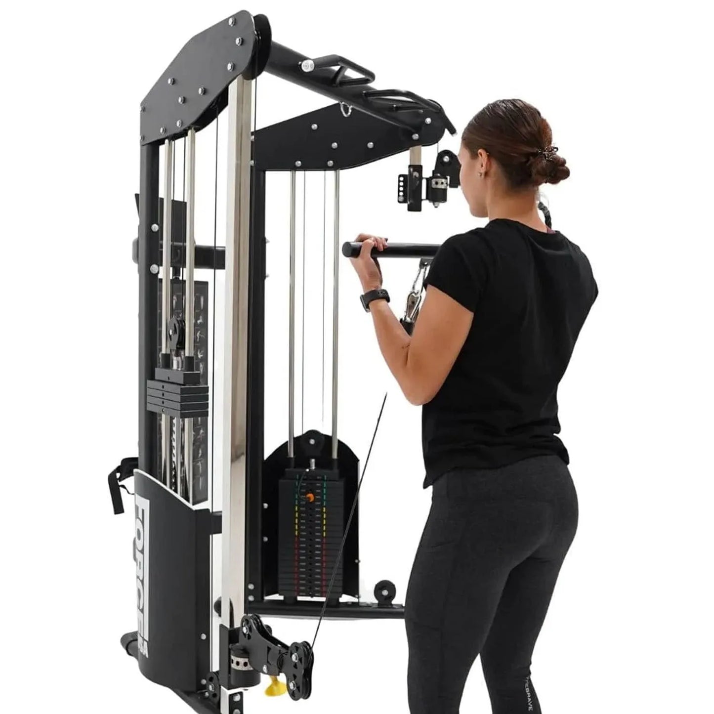 COOLBABY Functional Trainer: Compact Home Gym with Versatile Attachments - COOLBABY