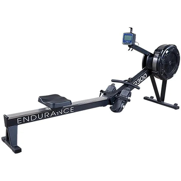 Body Solid R300 Endurance Rower: Premium Air Resistance Rowing Machine - COOLBABY