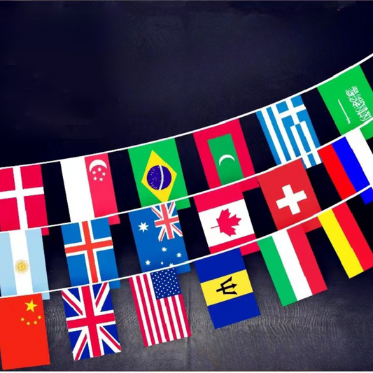 Vibrant and Diverse: Explore Our Stunning Collection of Colorful Flags - COOLBABY