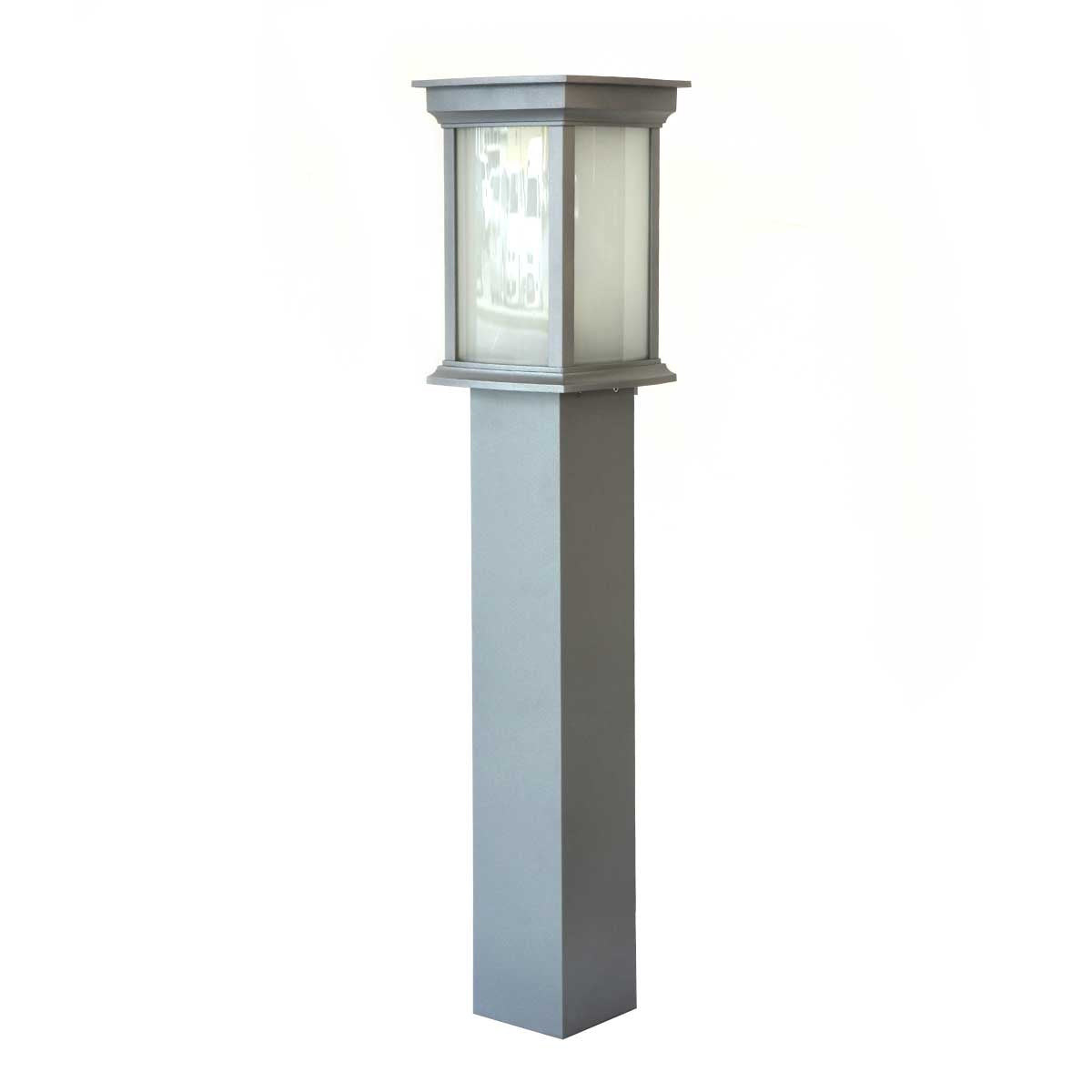 Bollard Light 80cm - Light Grey