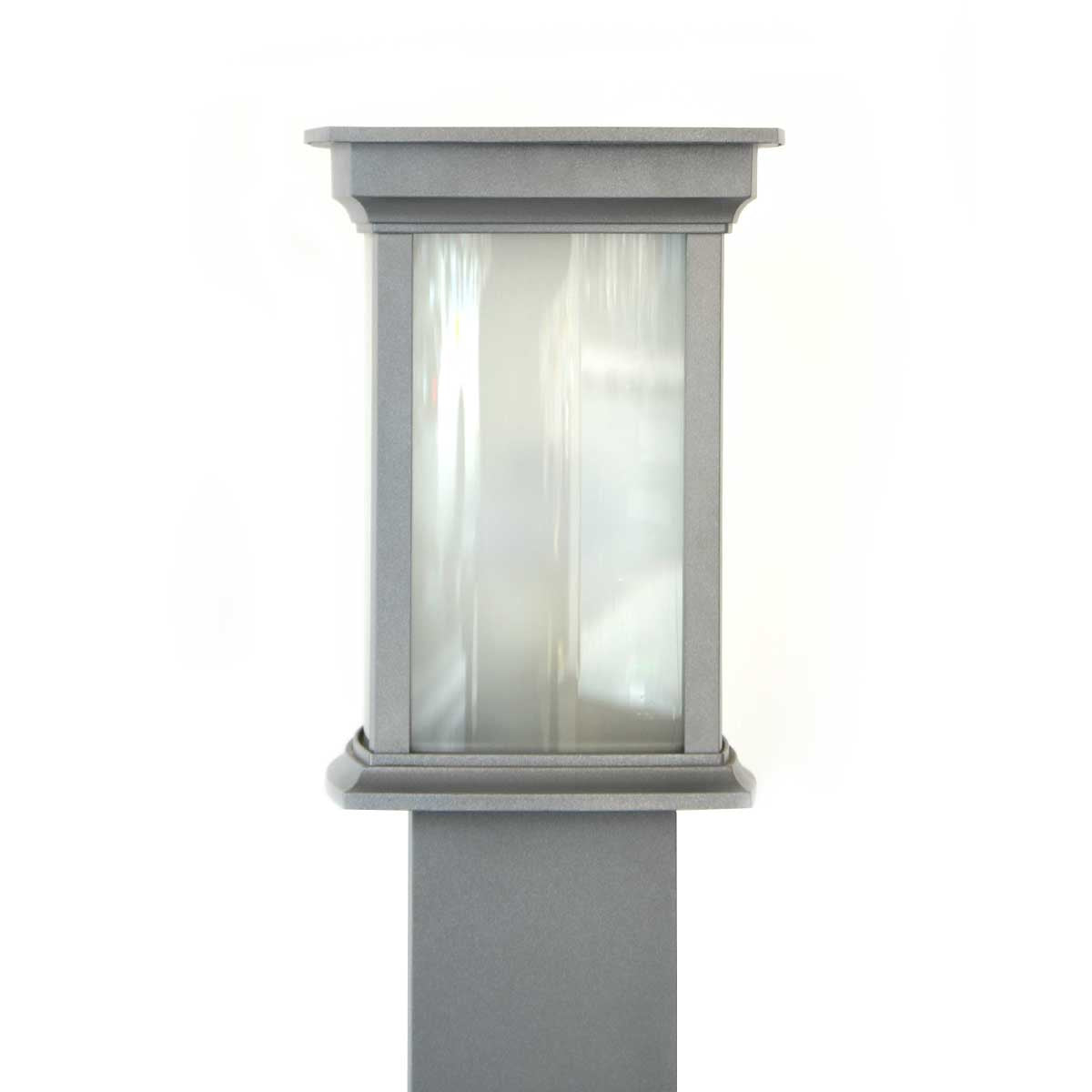 Bollard Light 80cm - Light Grey