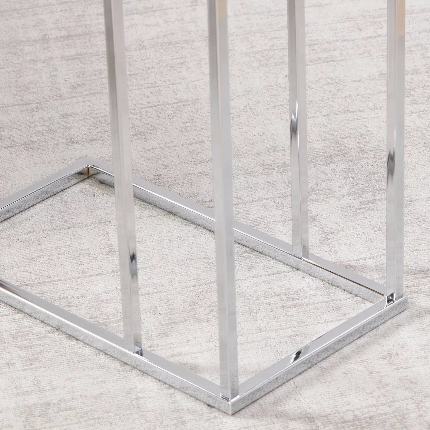 Tea/Coffee Side Table, End Table With Metal Legs For Modern Décor