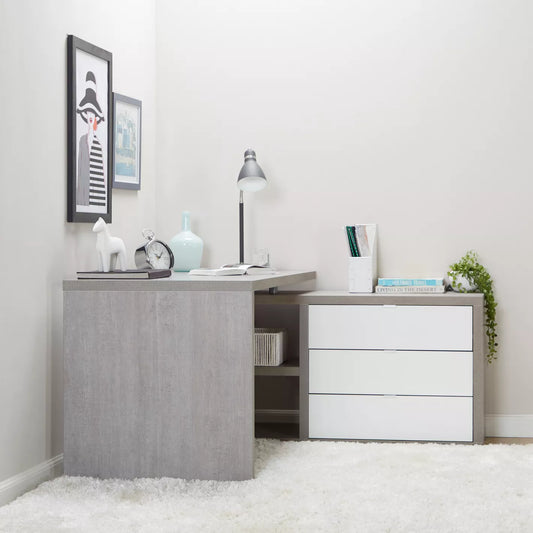 Corner Desk, Office/Computer Desk Designed For Modern Aesthetics - COOLBABY