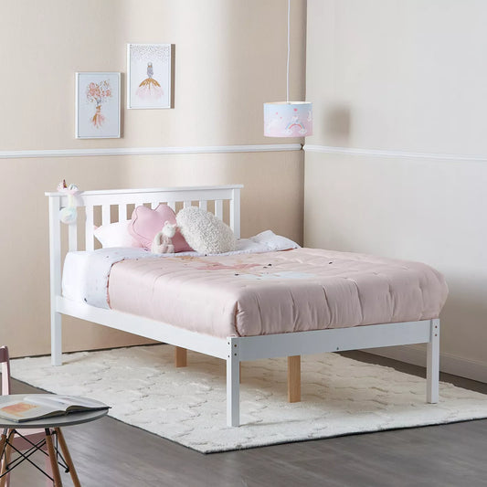 Single Bed For Child's Modern Bedroom - 120x200 cm - COOLBABY