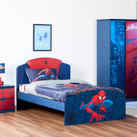 Disney Spider-Man Single Bed - 120x200 cm - COOLBABY