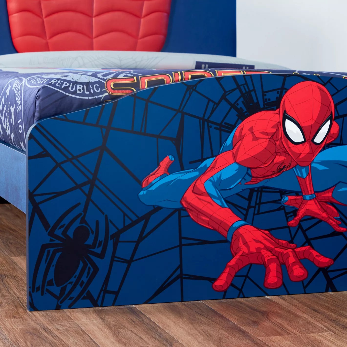 Disney Spider-Man Single Bed - 120x200 cm - COOLBABY