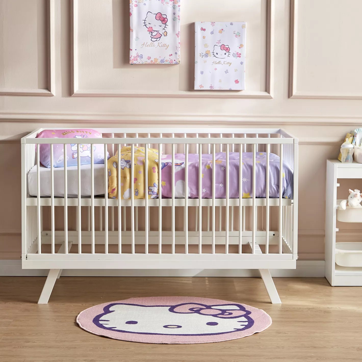 Little Cutie 2-in-1 Convertible Cot Bed - 70x140 cm - COOLBABY