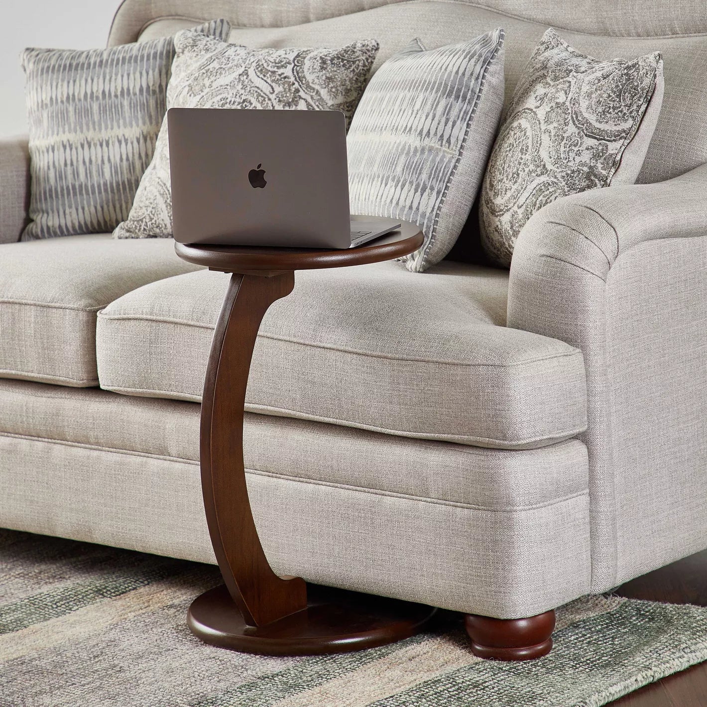 Laptop Side Table, Coffee Side Table Idea For Working Or Dining