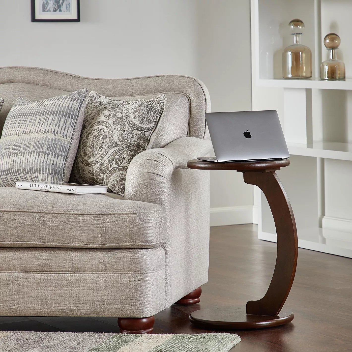 Laptop Side Table, Coffee Side Table Idea For Working Or Dining