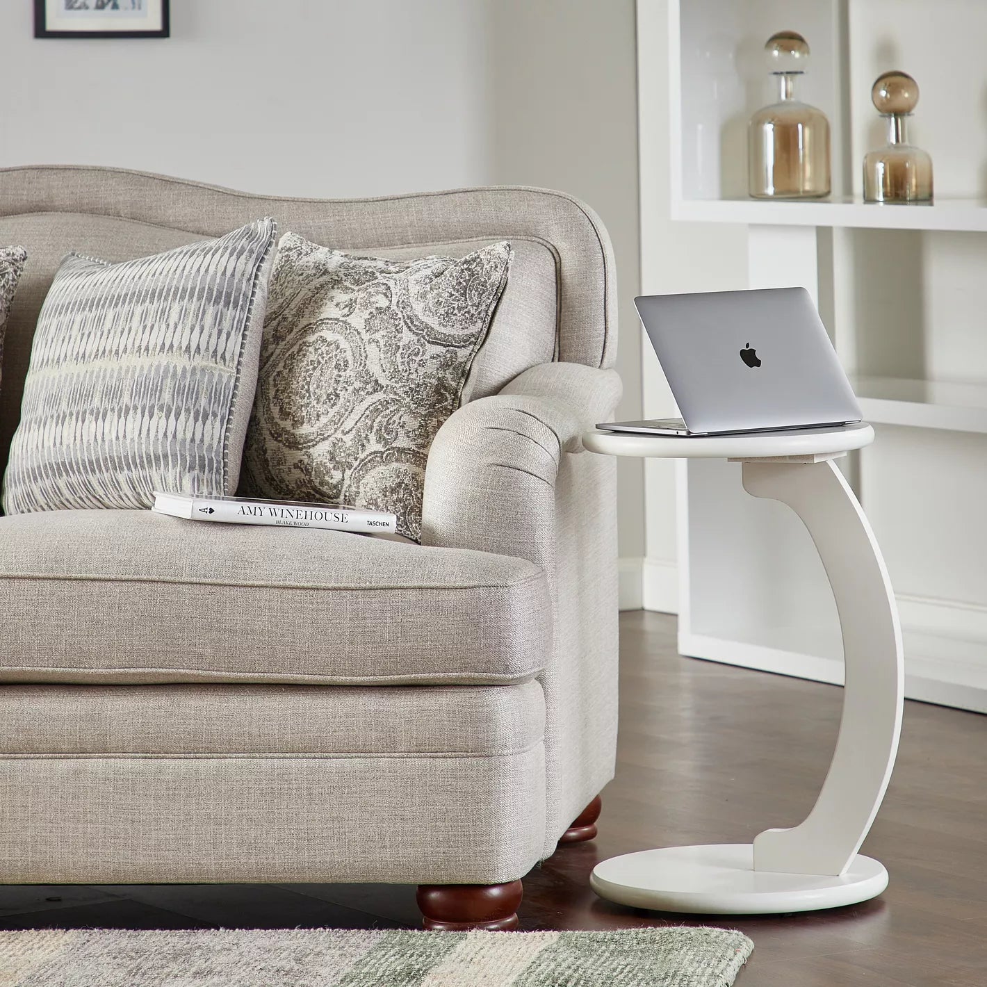 Laptop Side Table, Coffee Side Table Idea For Working Or Dining