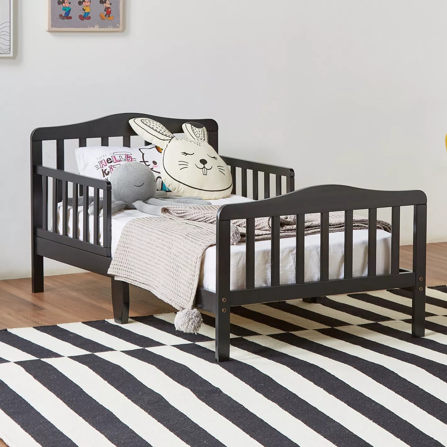 Crafted From Engineered Wood Toddler Bed - 70x130 cm - COOLBABY