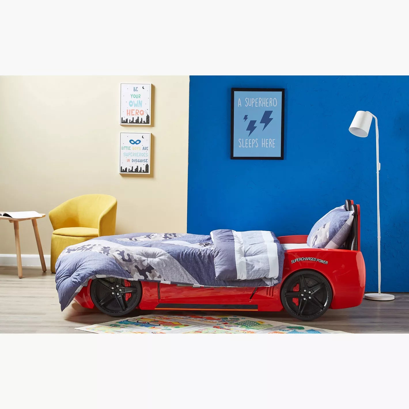 Camaro Car Bed Ideal For kids - 90x190 cm - COOLBABY