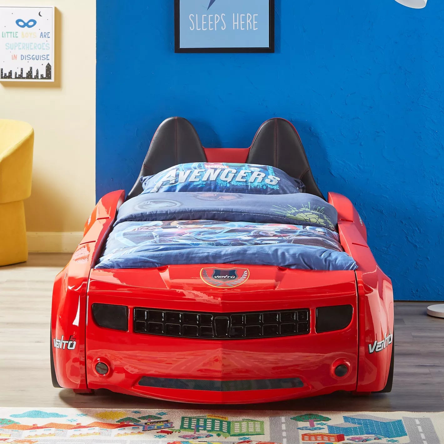 Camaro Car Bed Ideal For kids - 90x190 cm - COOLBABY