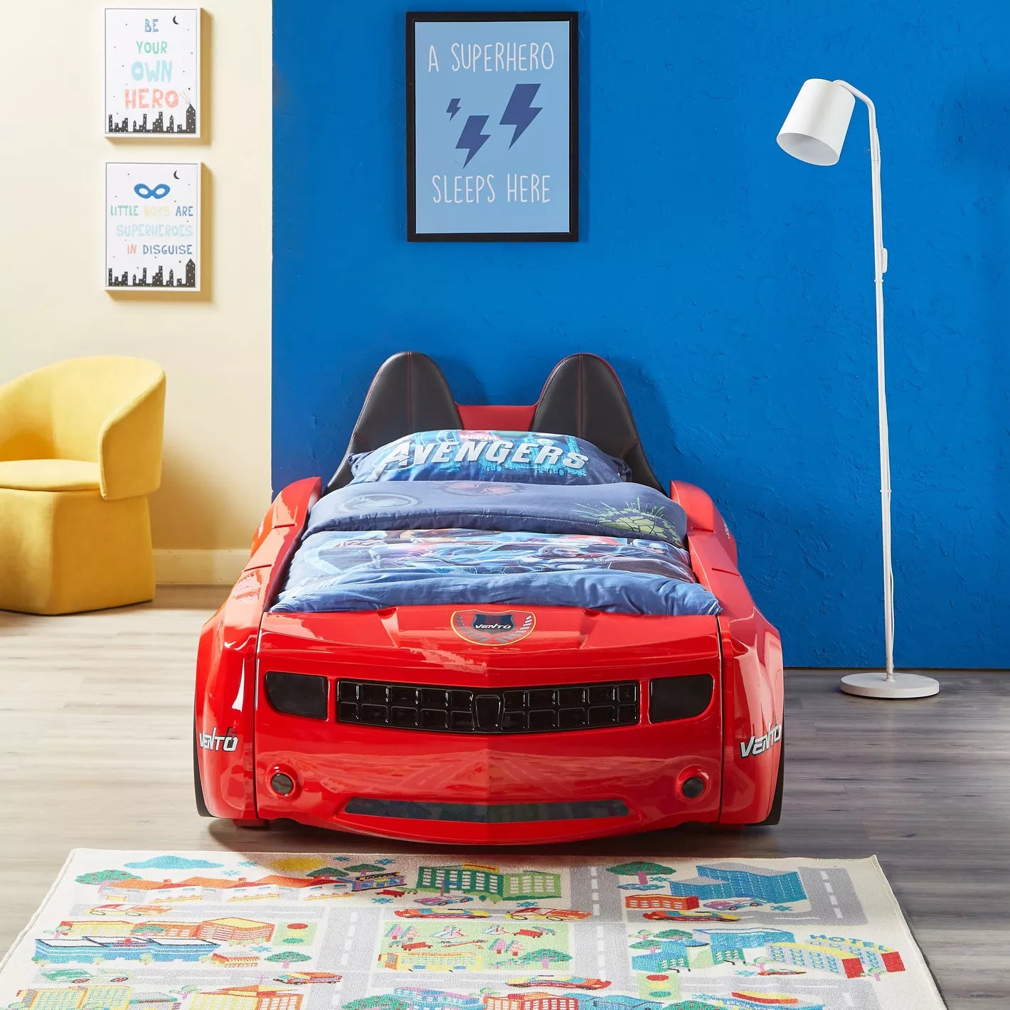 Camaro Car Bed Ideal For kids - 90x190 cm - COOLBABY