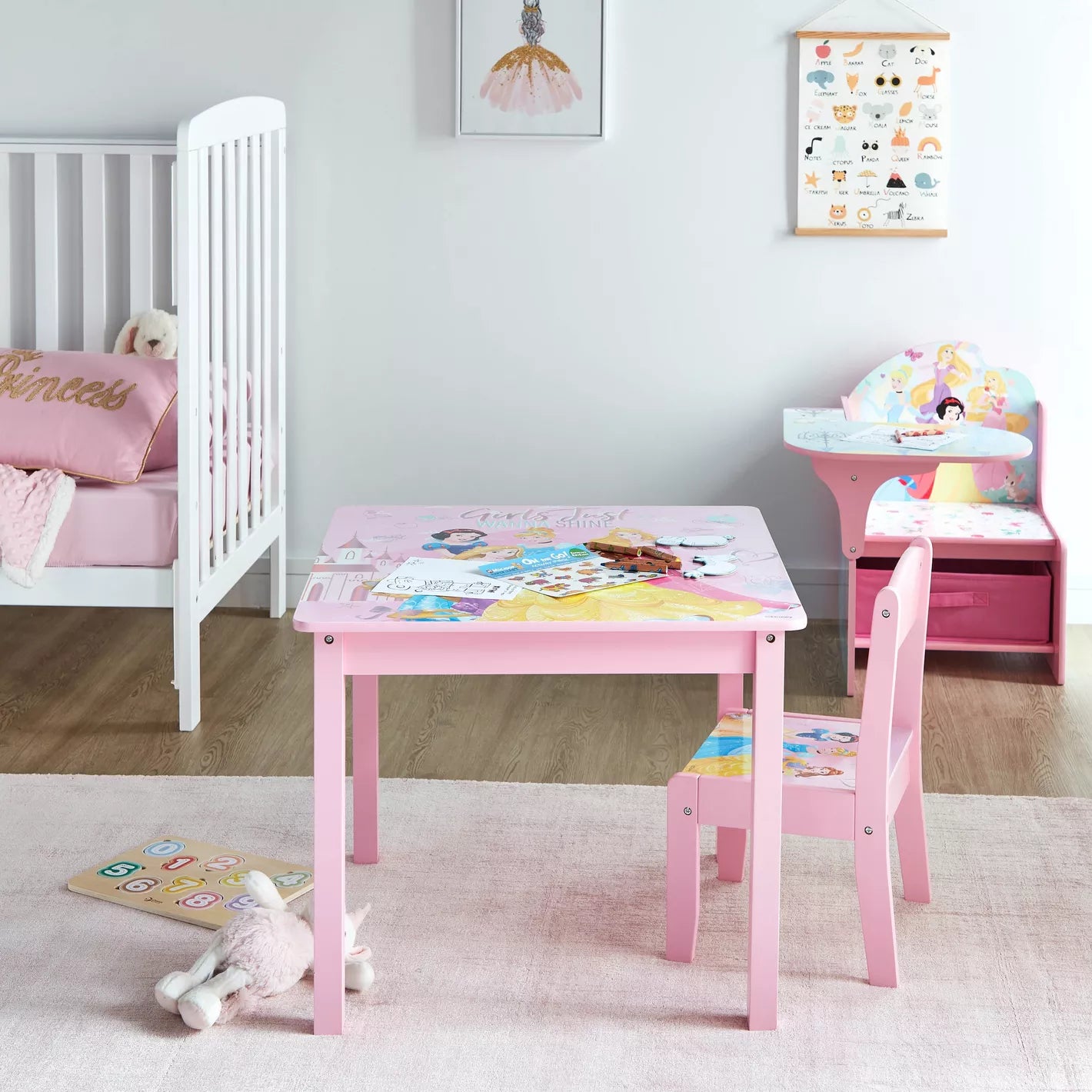 Disney Princess Chair Desk - COOLBABY