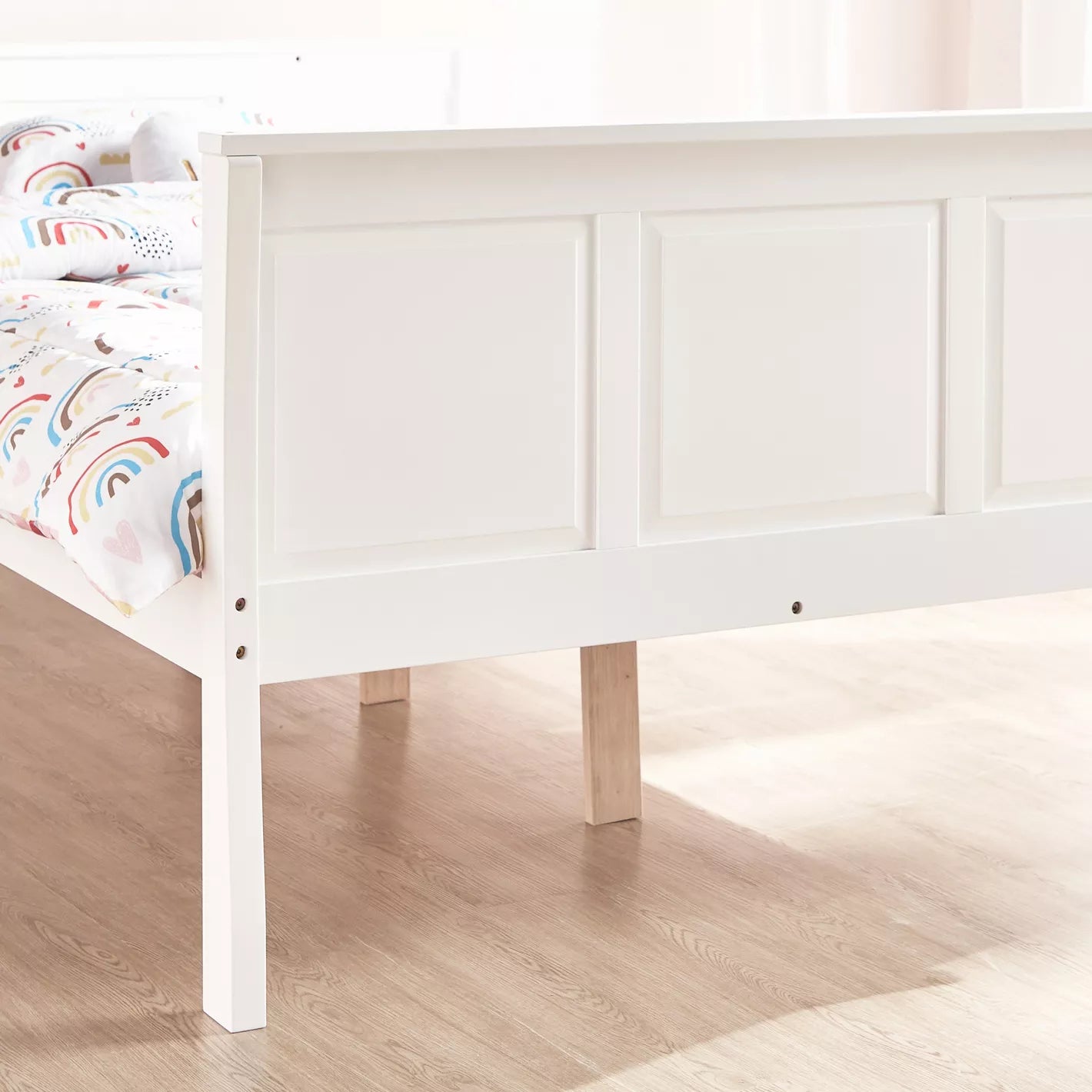 Wood Bunk Bed, Cabin Beds for Kids - 90x200 cm - COOLBABY