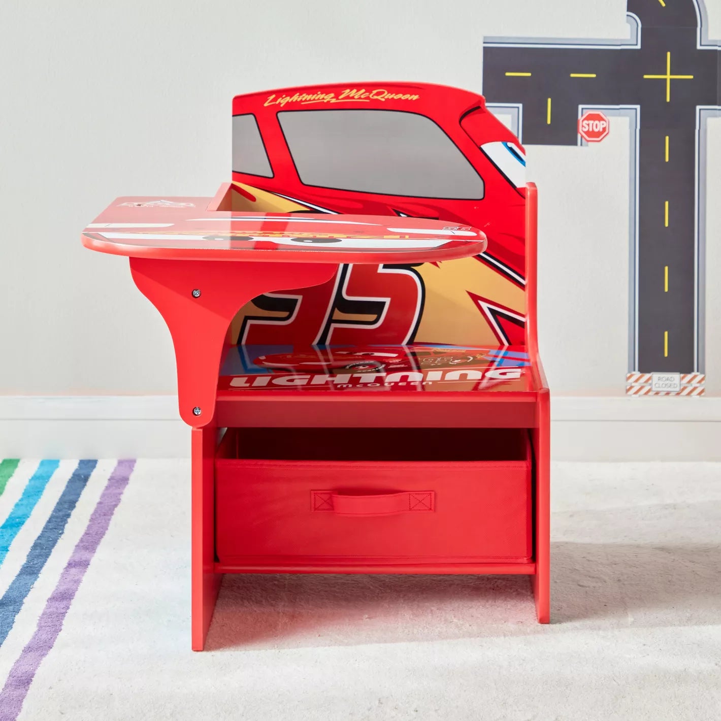 Disney Cars Chair Desk For Child's Room