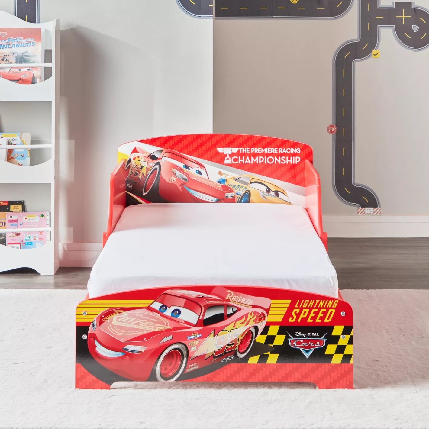 Disney Cars Toddler Bed - 70x140 cm - COOLBABY