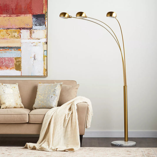 Metal Arc Floor Lamp - 196 cm