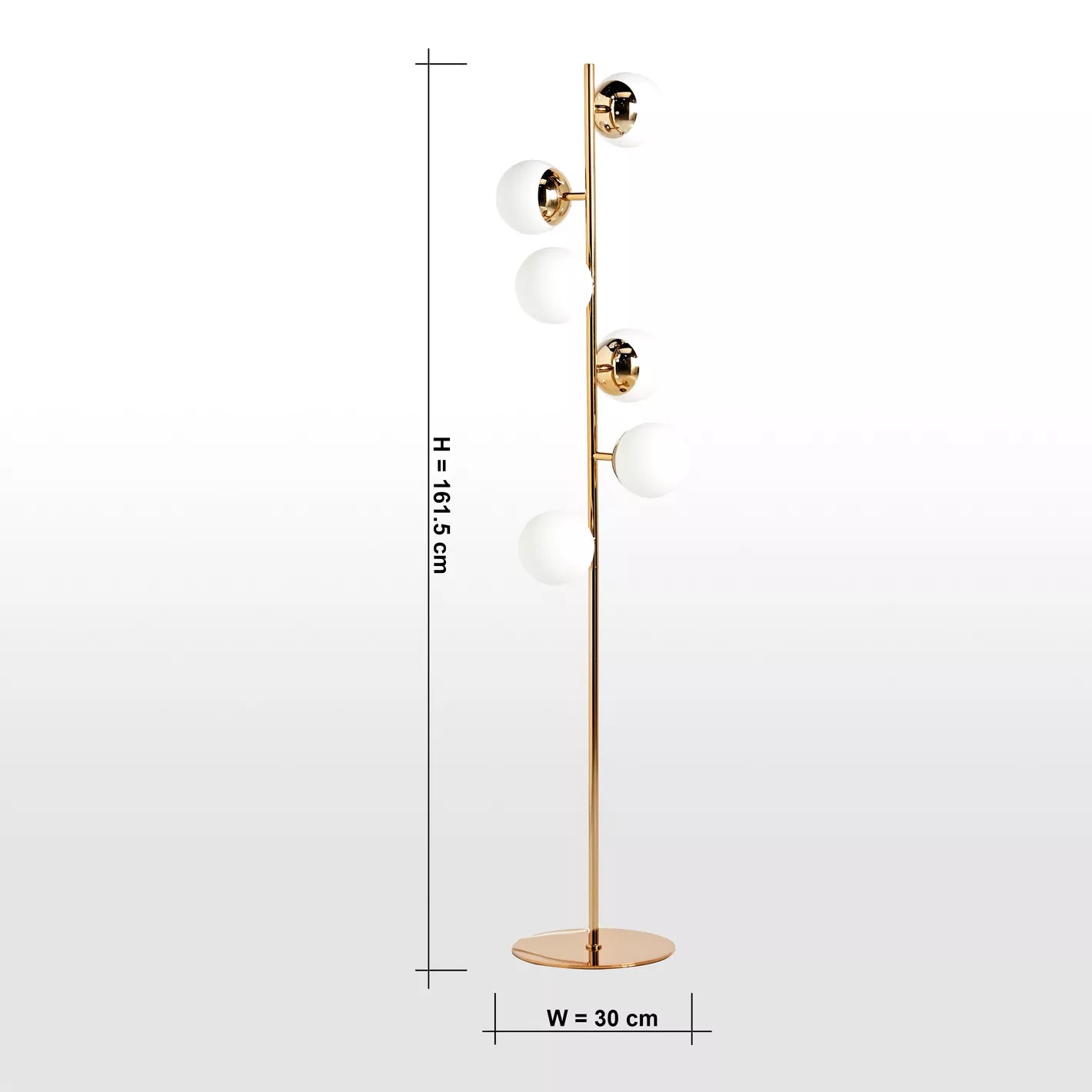 Metal Floor Lamp - 162 cm