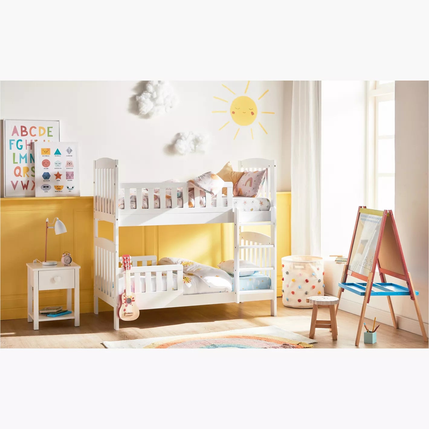 Toddler Bunk Bed For Kids - 70x140 cm - COOLBABY