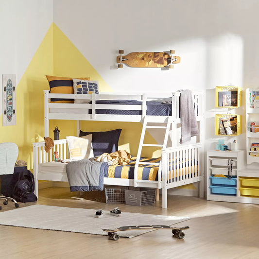 Bunk Bed For Kids - 120x200 cm and 90x200 cm - COOLBABY