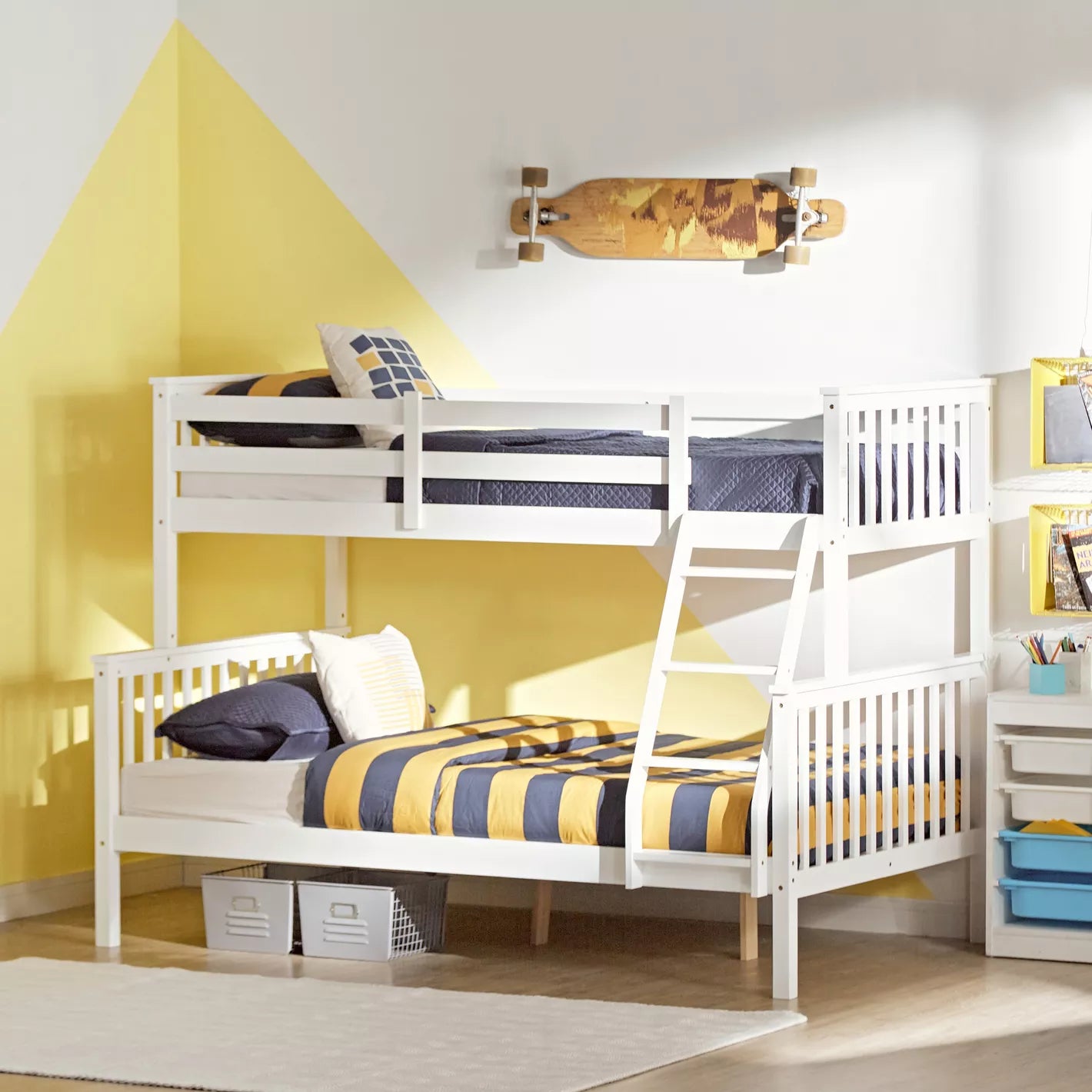 Bunk Bed For Kids - 120x200 cm and 90x200 cm - COOLBABY