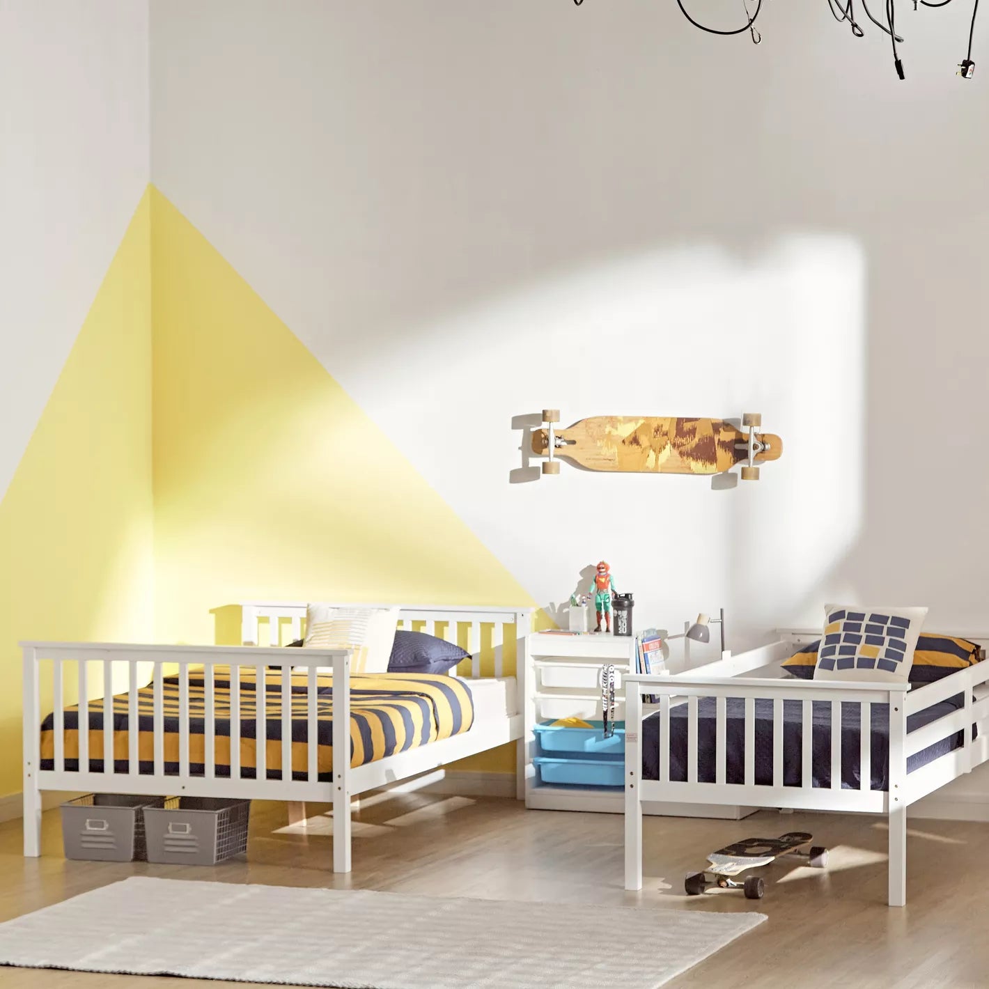 Bunk Bed For Kids - 120x200 cm and 90x200 cm - COOLBABY