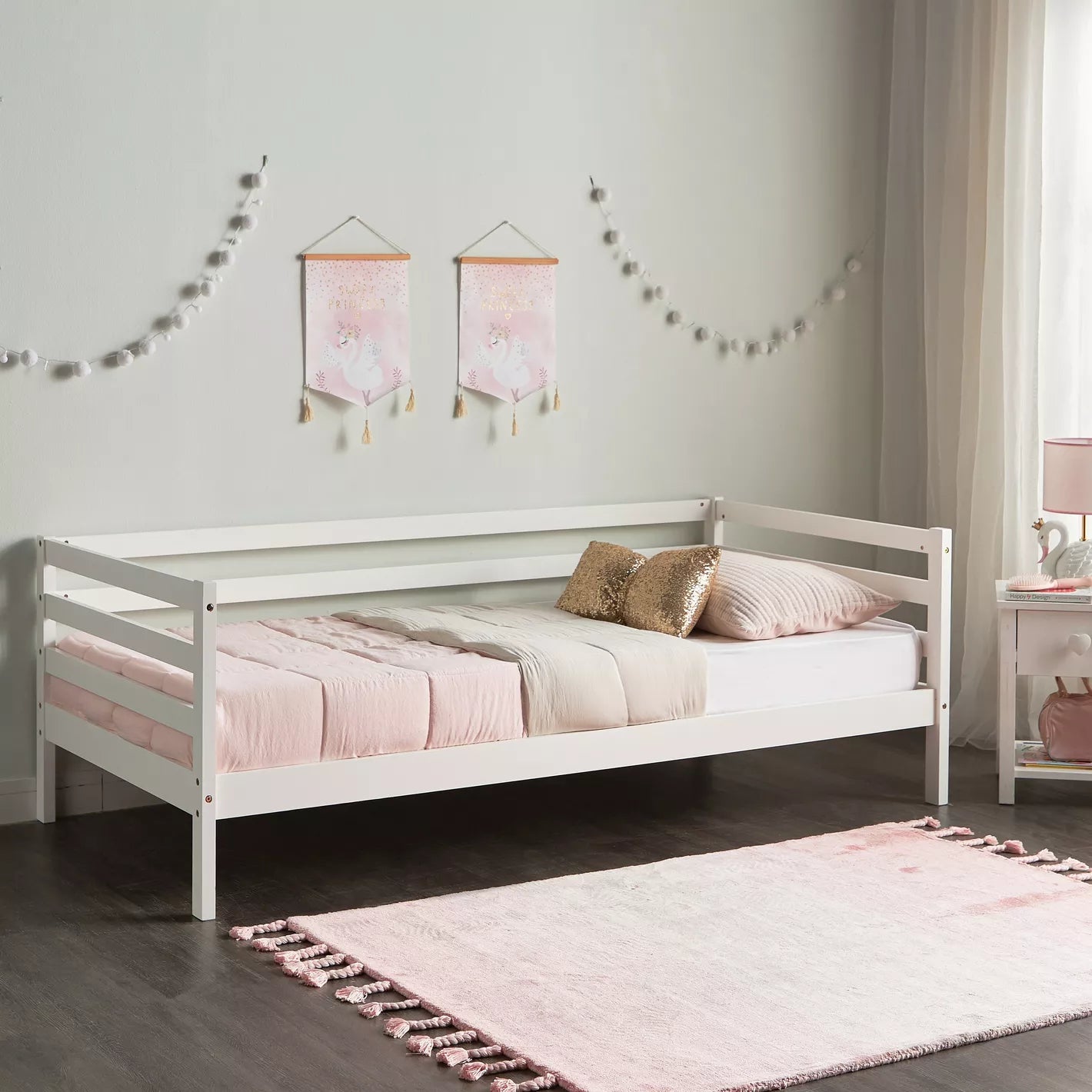 Solid Wood Daybed For Kids - 90x190 cm - COOLBABY