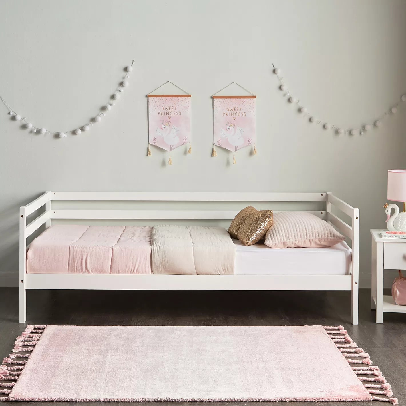 Solid Wood Daybed For Kids - 90x190 cm - COOLBABY