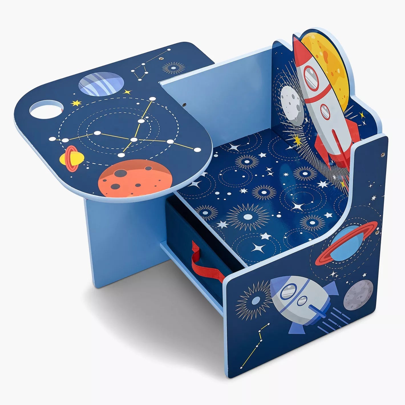 Space Adventures Chair Desk with Storage