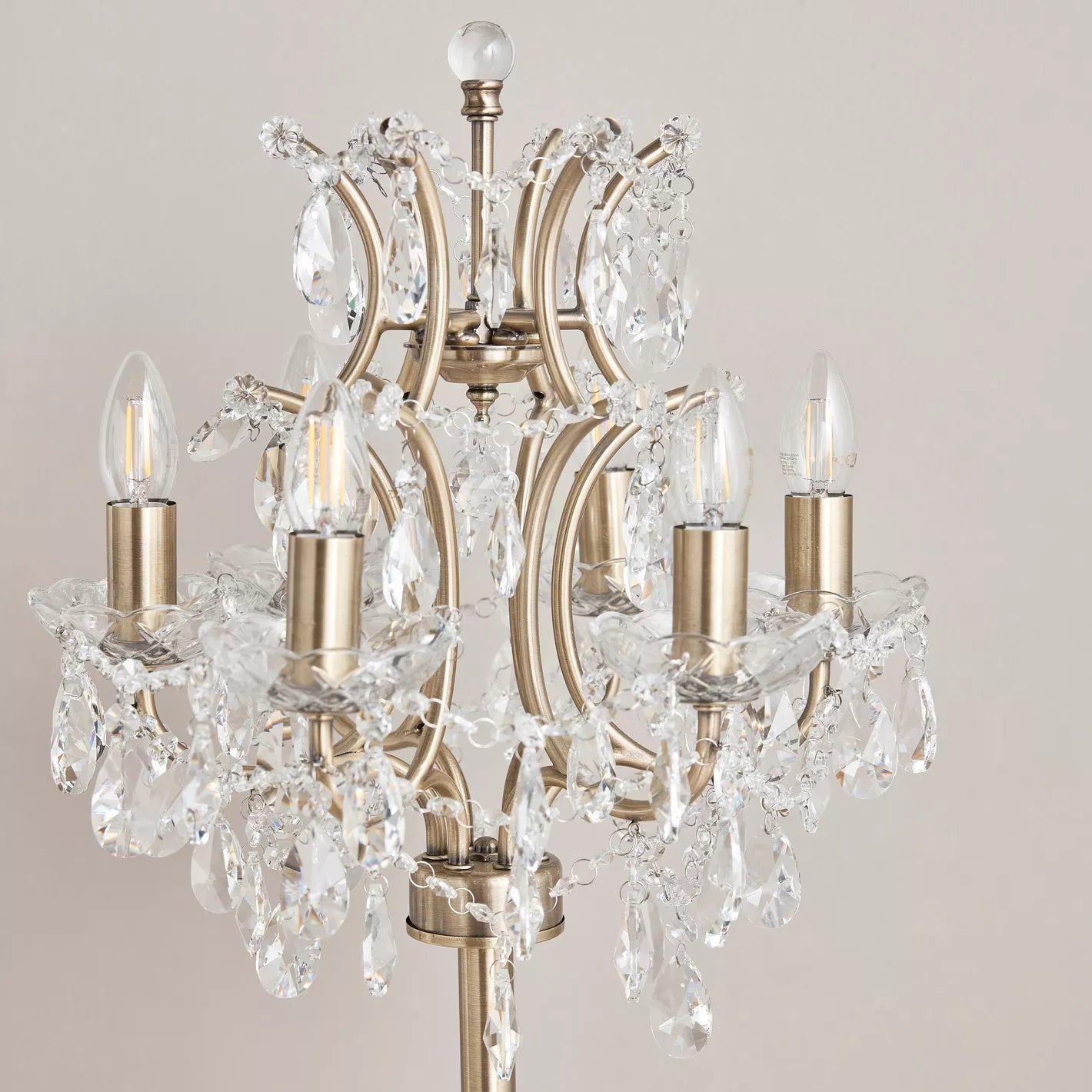 Crystal Floor Lamp - 150 cm