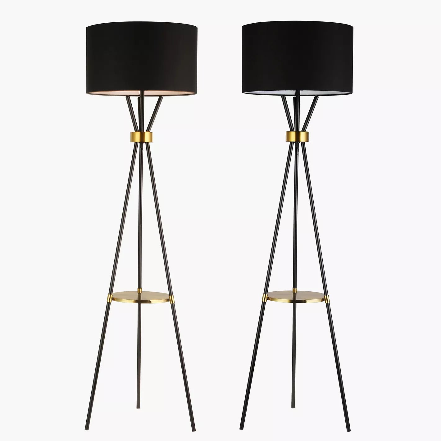 Metal Tripod Floor Lamp - 163 cm