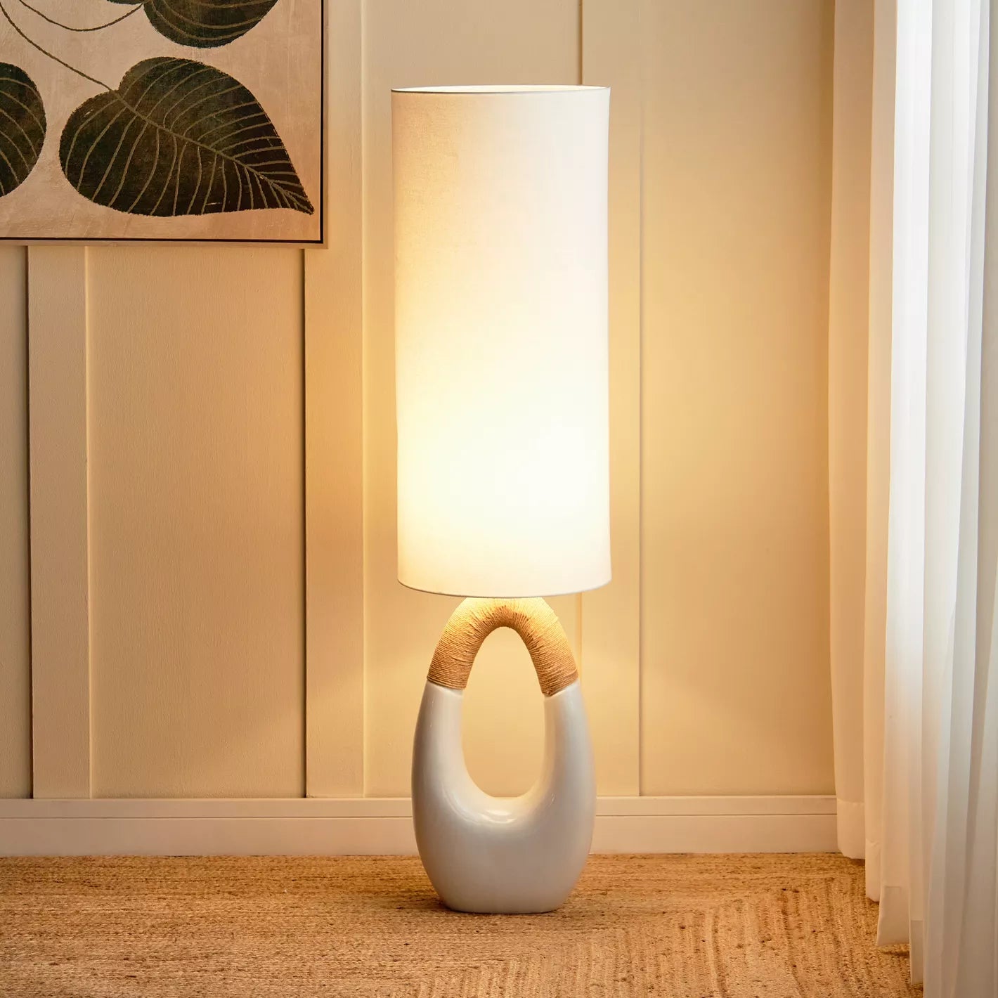 Ceramic Floor Lamp - 135 cm