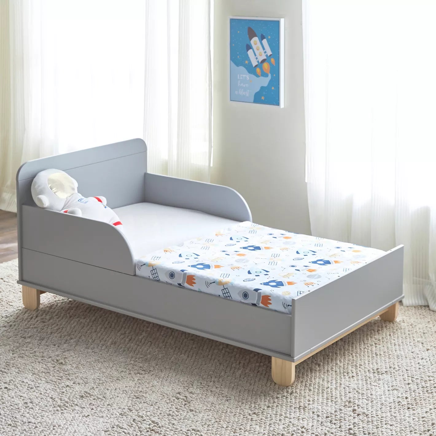 Bed For Kids, Toddler Bed - 70x130 cm - COOLBABY