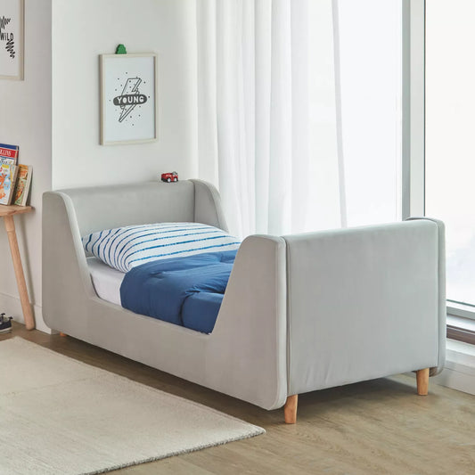 Strong Solid Wood Toddler Bed - 70x140 cm - COOLBABY